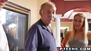 experienced blonde teen 18+ enjoys two dongs