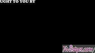 Twistys sheila grant crotchless lingerie masturbation orgasm