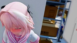 i watch astolfo cumming with his big cock