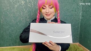 kanroji mitsuri relaxing with solo play until finish