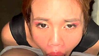 getting slutted out on top of a building outdoors