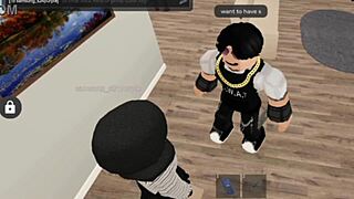 The Muslim girl in Roblox craved a fuck, so I provided it