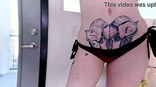 Ophelia Rain Heavily Tattooed Big Tits POV Huge Cock Deepthroat Blowjob And Cum Swallow