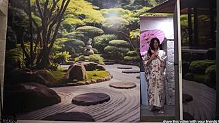 hot night with a stunning japanese geishaelivalove