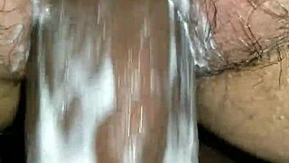 Wife gets multiple creampies in her pussy