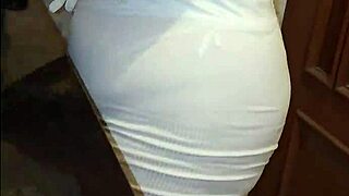 my friend's mom finds me in her bathroom