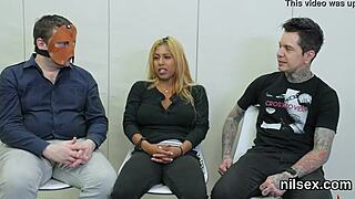 peculiar chick taken in anal asylum for painful therapy