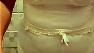 my friend's mom finds me in her bathroom