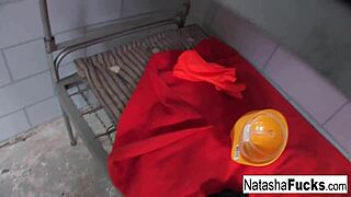 Busty Natasha Shows Off Her Amazing Curves