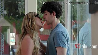 Busty step mom is always on the lookout for young 18+ dick in the house