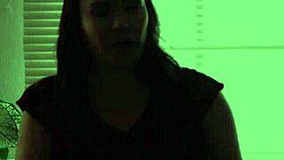 Ebony teen 18+ masseuse gives lesbian touch 😍