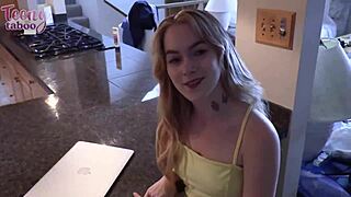 Nasty sage fucks her stepdad when shes away seth brogan creampies her