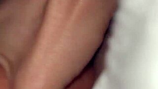 Classic big cock tiny 18+ pussy gets close up in bedroom scene!