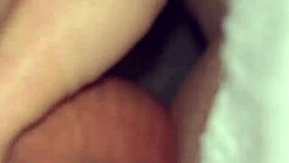 Classic big cock tiny 18+ pussy gets close up in bedroom scene!