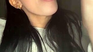 teen american exchange student masturbating solo