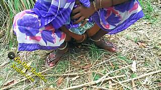 Indian Couple's Outdoor Passion