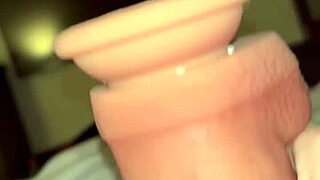 Classic big cock tiny 18+ pussy gets close up in bedroom scene!