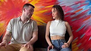 Muscular Gay Professor Barebacks Beautiful Brunette Student Failing English With Ass Shaking