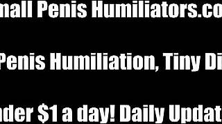 Your tiny 18+ little dick makes me laugh, sph slave