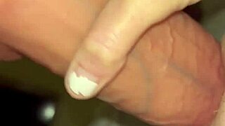 Classic big cock tiny 18+ pussy gets close up in bedroom scene!