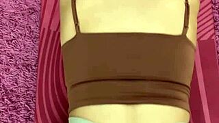 Pov accidentally fucked my step sis who asked for help with stretching, redhead in leggings moaning loudly