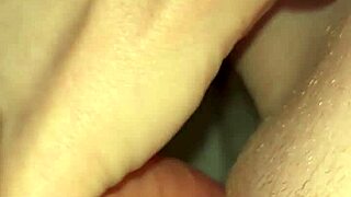Classic big cock tiny 18+ pussy gets close up in bedroom scene!