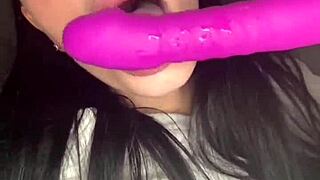 teen american exchange student masturbating solo