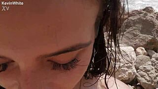 fucking on the beach with my stepsister 😎