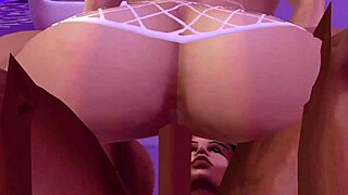 amazon guy gets lucky with big black cock