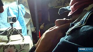 Suck that small cock, busty granny! Crave the cum taste now!