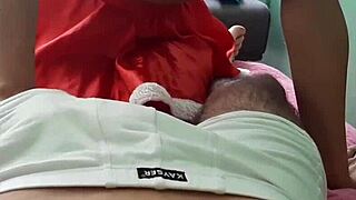 Petite horny teens perform blowjob compilation