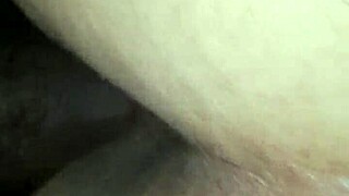 Mrs. Smith enjoys homemade interracial with monster cock and facial