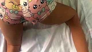 a bad stepfather fucks a sexy innocent sex toy outdoors