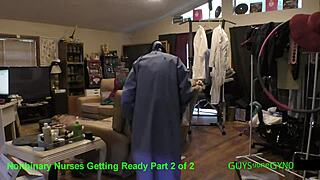 Nonbinary Doctors Humiliate Doctor Tampa With Latex Gloves Handjob In Hospital POV