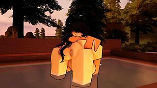 i watch the little slut beg me to fuck her hard on roblox