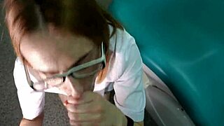 Doctor Started Sucking Patients Dick During Appointment Facial Cumshot 😜