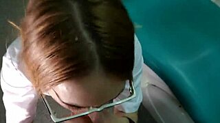 Doctor Started Sucking Patients Dick During Appointment Facial Cumshot 😜