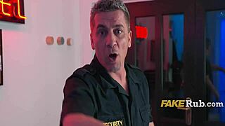 Security Guard Fucked By Crazy Party Girls