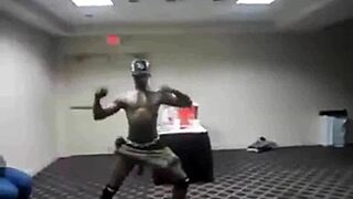 Can you swallow this huge monster cock at the party?