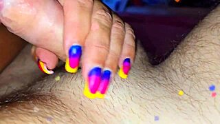 Nymphomaniac stepmom enjoys fucking her stepson at home