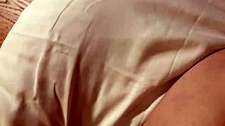 casting curvy girl sharing a bed with her big boob stepsister during interview