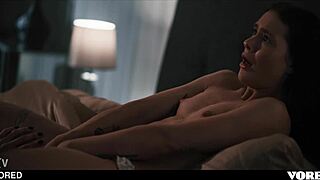 girls have fun with voodoo doll, one sliding all way up pussy