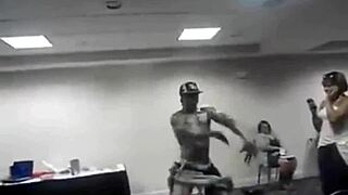 Can you swallow this huge monster cock at the party?