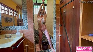 Cum Whore Endures Intense Body Writing Domination