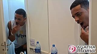 Wow, Catching Him Spying Led to Extreme Anal Sex in the Bath!