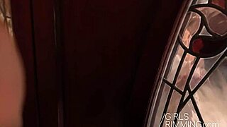 Girls rimming in curvy anal Black Friday offer