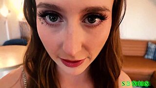 Laney grey takes brad newman's big cock in pov bareback action