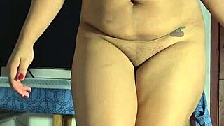 my neighbor acts polite but she's a real slut, i cum her breast milk on my cock