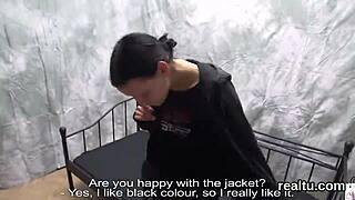 Exceptional Czech Teen Seduced In Shopping Centre And Drilled Hard In POV