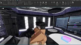 slut getting fucked by femboy on roblox